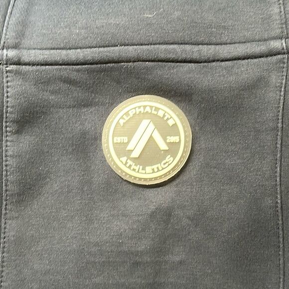 Alphalete Hoodie Mens Large Blue LBD More Elements Athletic Fit Zip Workout - Picture 7 of 8